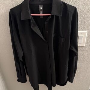 Black Button-Up Shirt